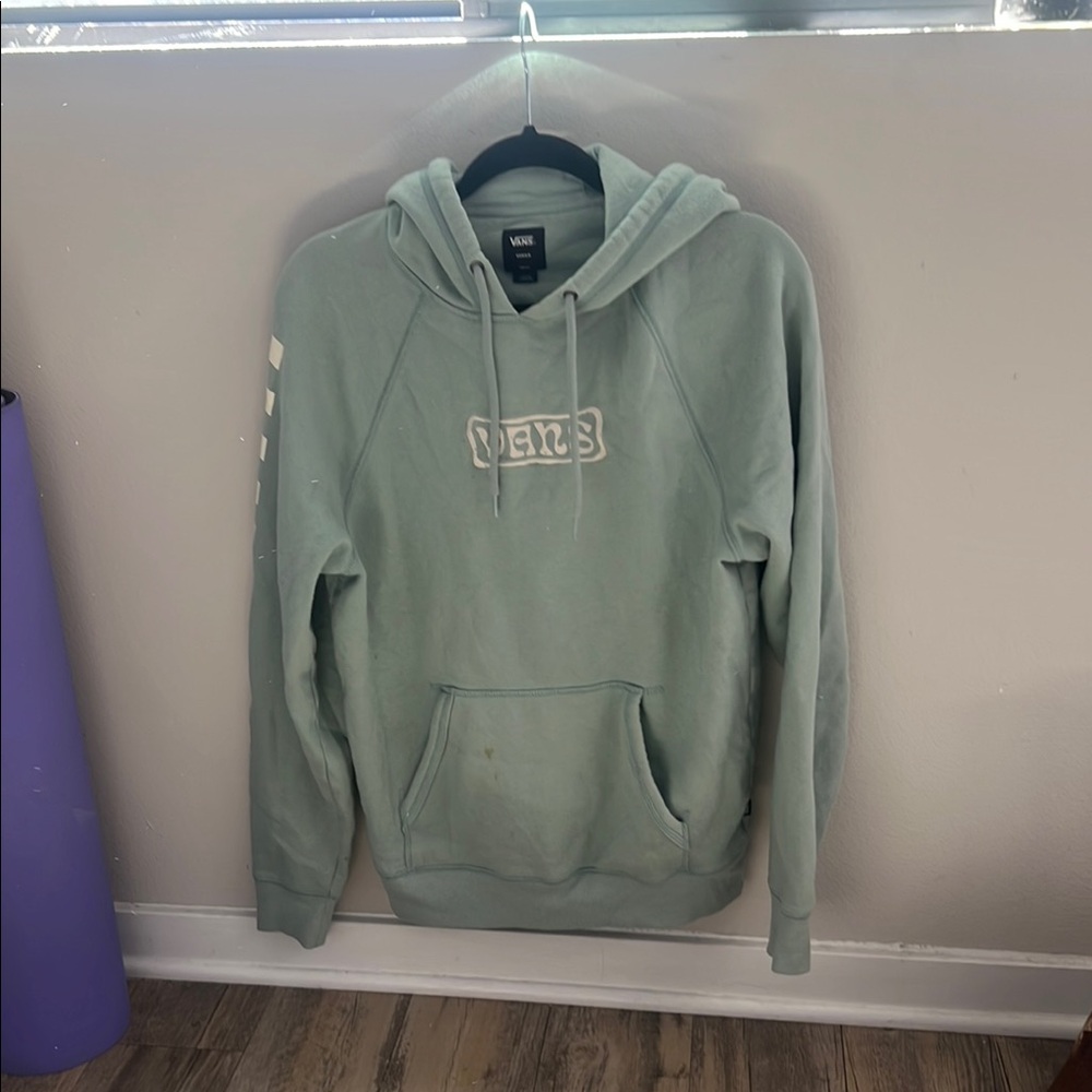 Vans Green Sweatshirt Hoodie Casual Wear